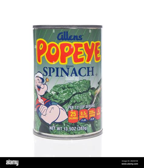 Popeye spinach cartoon hi-res stock photography and images - Alamy