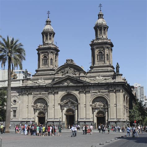 The Cathedral in Santiago, Chile is really impressive when compared to the