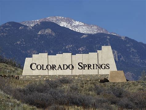 Colorado Springs, Colorado - WorldAtlas