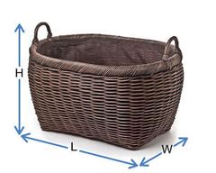 Measurement Guide | Wicker & Wood Baskets | The Basket Lady