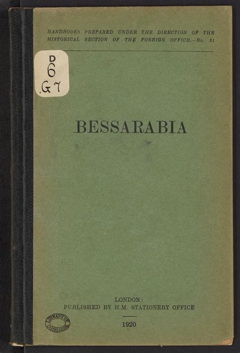 Bessarabia. | Library of Congress