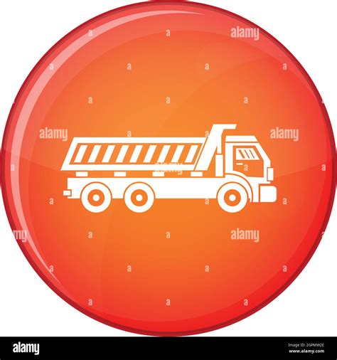 Truck icon, flat style Stock Vector Image & Art - Alamy