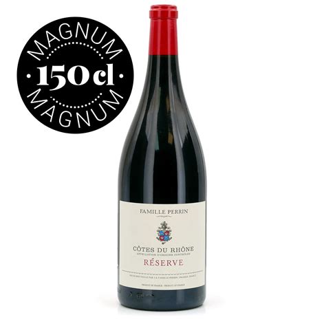 Famille Perrin "Réserve" - AOC Côtes du Rhône red wine - Magnum ...