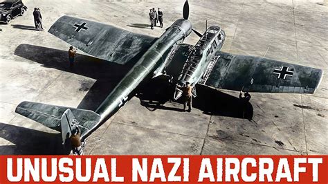 Unusual Luftwaffe Aircraft Of WW2 | Nazi Germany Aviation | COMPLETE ...