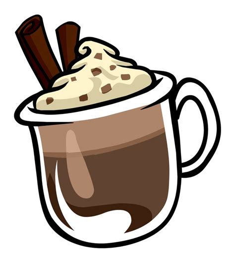 Drinking Hot Chocolate Clipart Collection