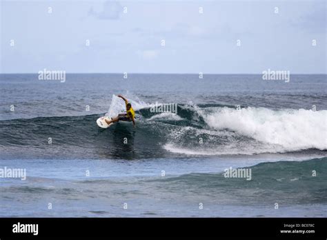 Surfing at Haleiwa,Oahu, Hawaii Stock Photo - Alamy