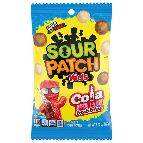 Buy SOUR PATCH KIDS Cola Flavored Bubbles Soft & Chewy Candy, 8.02 oz Online at desertcartSri Lanka