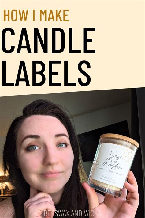 How to make candle labels Free Candle Labels, Homemade Candle Labels, Custom Candle Labels ...