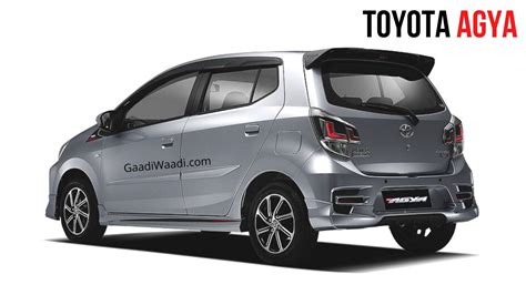 Toyota Patents Agya Hatchback's Design In India