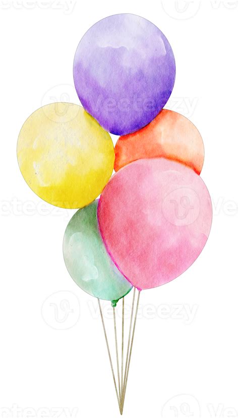 Balloon Watercolor Painting Clip Art Png Download Ful - vrogue.co