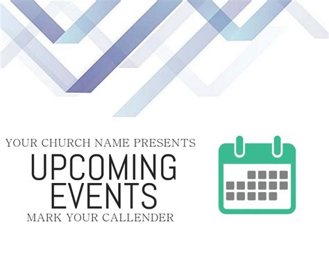 Church Announcement Slide Template | PosterMyWall