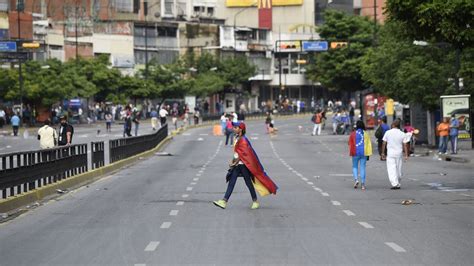 Fear And Fury In Venezuela, As Strike Protesting 'Dictatorship' Begins : The Two-Way : NPR