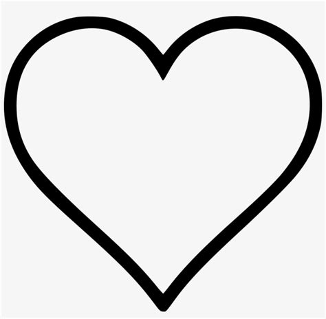 Black Heart Outline Png Vector Download - Emoji Heart Coloring Pages - 600x557 PNG Download - PNGkit