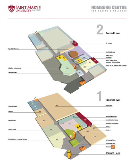 Saint Mary's University Campus Map on Behance