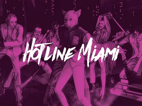 A logo concept for Hotline Miami | Ретро футуризм, Игровые арты ...