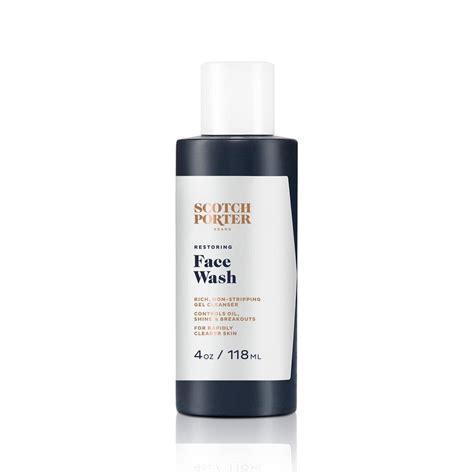 Scotch Porter | Restoring Face Wash