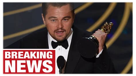 Leonardo DiCaprio Oscars 2016 Acceptance Speech Wins Best Actor Oscar ...