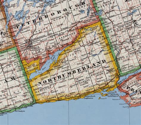 The Changing Shape of Ontario: County of Northumberland