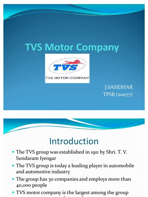 Tvs Motor Company