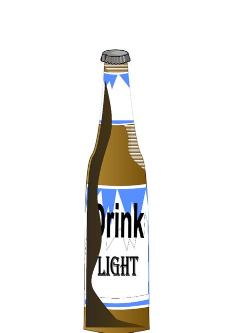 Download #00FF00 Beer Bottle Vector Illustration SVG | FreePNGImg