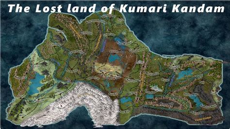 Kumari Kandam Imaginary Map : r/tamil