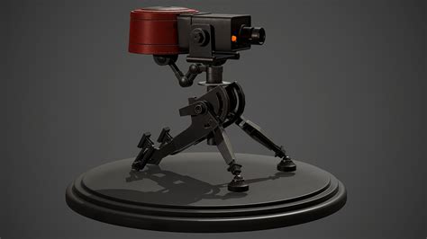 ArtStation - Team Fortress 2 Turret