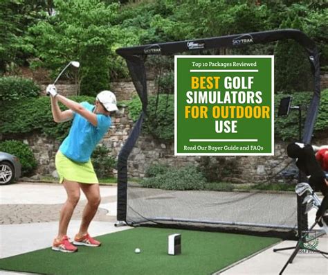 8 Best Golf Simulators For Outdoor Use | Reviews & Buyer Guide