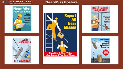 Near-Miss Reporting and Posters - HSSE WORLD