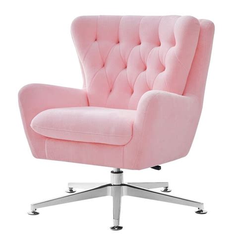 Everly Quinn Wrisley Soft-Touch Executive Chair | Wayfair | Pink office ...