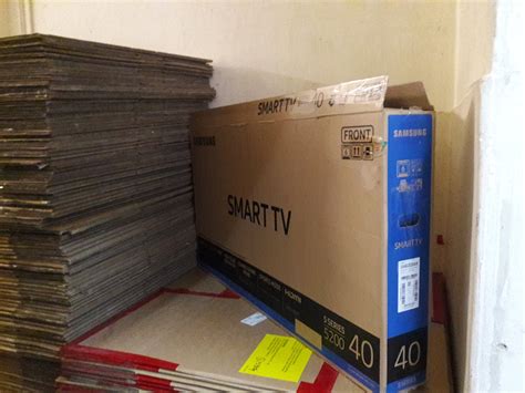 Flat Screen LED TV (usedcarton) BOX 32-42 inch | CartonBox.Sg