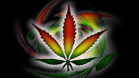 Red Green Weed Leaves HD Weed Wallpapers | HD Wallpapers | ID #84296