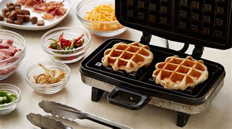 Savory Biscuit Waffles recipe from Pillsbury.com