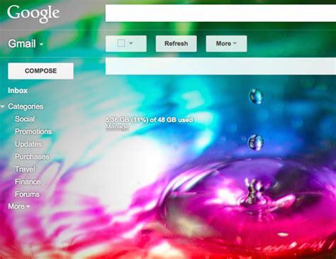 Customize Gmail Themes