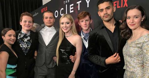 'The Society' stars open up about their characters and life in a world without rules or order ...