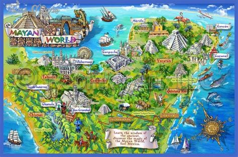 Mexico City Map Tourist Attractions - ToursMaps.com