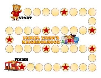 Daniel Tiger Behavior Chart by Courtney R | TPT