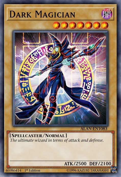 Dark Magician [8th Artwork] by AlanMac95 on DeviantArt