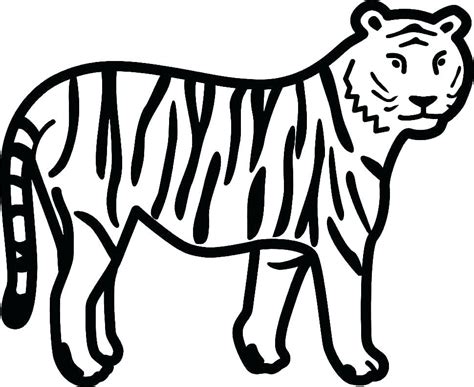 Tiger Coloring Pages PDF | Printable coloring pages, Animal coloring ...