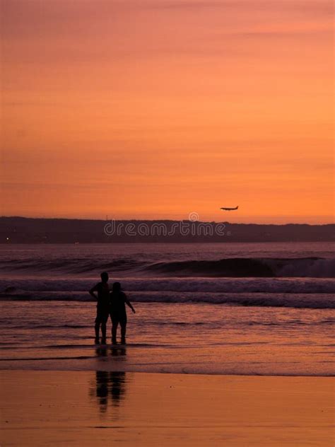 Sunset in Bali Indonesia stock photo. Image of child - 111926918