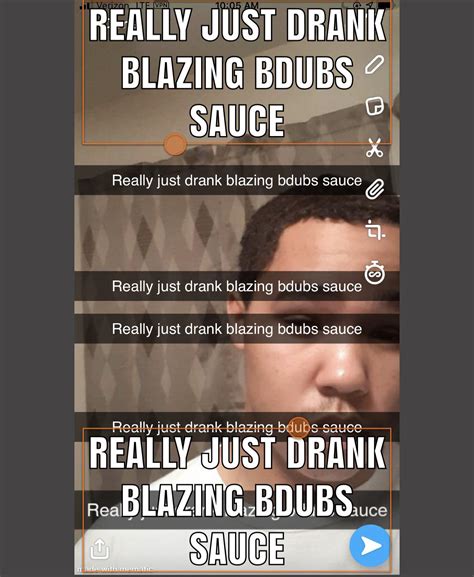 Really just drank blazing bdubs sauce : r/ontheledgeandshit