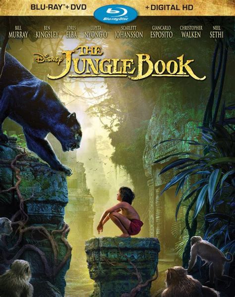 Customer Reviews: The Jungle Book [Includes Digital Copy] [Blu-ray/DVD ...