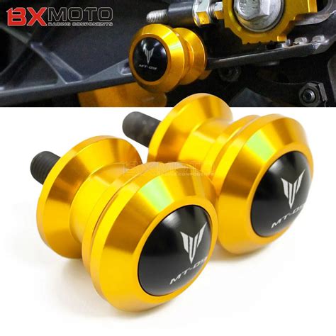 6MM For Yamaha MT 09 MT 09 2014 2015 2016 2017 2018 Motorcycle CNC Accessories Swingarm Spool ...