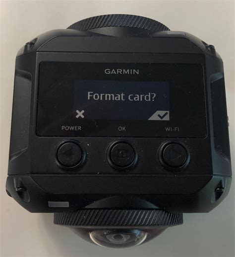 Formatting the SD Card with the Garmin VIRB 360 | IMEX Lab