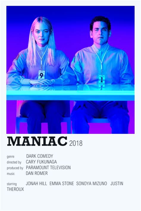 Maniac minimalist movie poster – Artofit