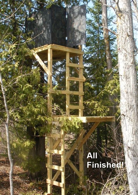 Free Deer Hunting Box Stands Plans