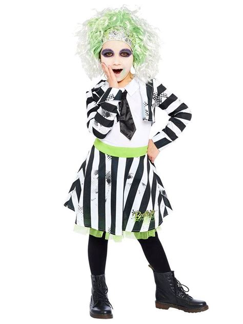 Beetlejuice Girl - Child Costume | Party Delights