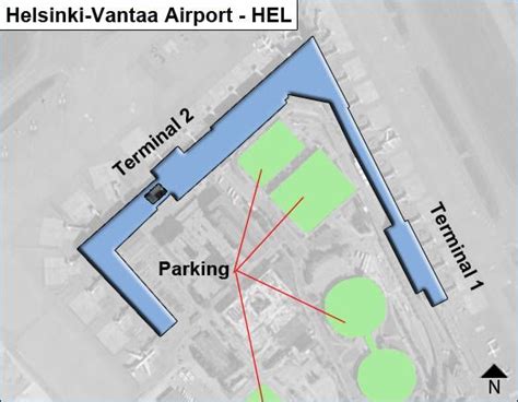 Helsinki-Vantaa Airport HEL Terminal 2 Map