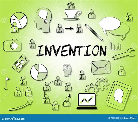 100 Invention Icons Set, Flat Style Cartoon Vector | CartoonDealer.com ...