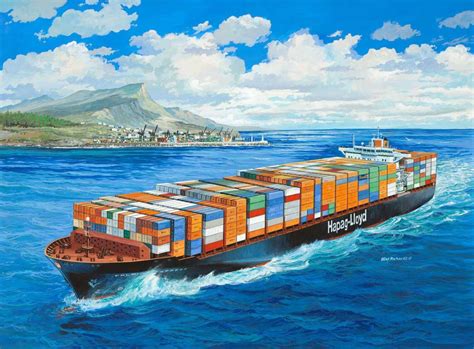 Plastic ModelKit loď 05152 - Container Ship Colombo Express (1:700) | Car-model-kit.com