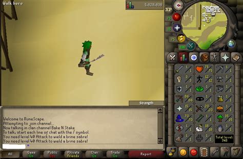 Bug: Now Possible to Wield Brine Sabre With 1 Attack : r/2007scape